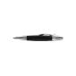 Faber-Castell 148350 - ballpen e-motion Resin crocodile, Mine: B, including gift wrap, stem color: black / silver (Office supplies & stationery)