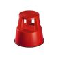 Rollhocker STEP plastic TÜV and GS-tested according to EN 14183-F, red (Office supplies & stationery)