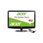 Acer HS244HQbmii 59.9 cm (23.6 inches) 3D LED Monitor incl. 3D glasses (VGA, HDMI, 2ms response time, 120Hz) Black (Personal Computers)