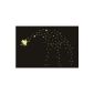 Wall Decal Shop - 90 luminous stickers - Fee Starfall - Fluorescent Wall Stickers - In the darkness bright!  (LP 90Fs1) (Baby Product)