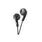 JVC HA-F160 BE Schwarz Mini Wired Headphones (Electronics)
