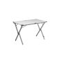 Campart garden folding table / camping Aluminum 110x71x70 cm (Sports)