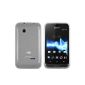 mumbi TPU silicone sleeve for Sony Xperia TIPO shell transparent white (accessory)