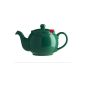 London Teapot Teapot Company Chatford for 6 cups with red filters, green (household goods)