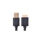 Ugreen USB 3.0 Micro USB data cable / charger cable, up to 5 Gbit / s, gold plated contacts, 1m (Electronics)