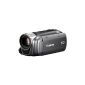 Canon LEGRIA HF R206 Full HD Camcorder (SDXC / SDHC / SD slot, 20x optical zoom, 7.6 cm (3 inches) touch display, image stabilized) anthracite (Electronics)
