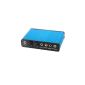 SODIAL (TM) USB 5.1 6-channel external sound card audio S / PDIF