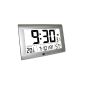 CLOCK CLOCK DCF WALL GIANT WITH TEMPERATURE (Electronics)