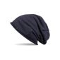 style breaker warm classic Beanie with rhinestone studs application and roll edge, Unisex 04024024 (Textiles)