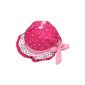Ama-ZODE Baby Children Kids Summer Bowtie Heart-shaped Ruffle Flower Hat Cap (Baby Product)