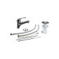 Athos Hoga 77010 Single handle mixer tap for washbasin Chrome (Import Germany) (Tools & Accessories)