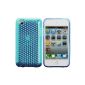 Luxburg® Case Cover Case Apple iPod Touch 4G Silicone case TPU aquamarine blue / light blue (Miscellaneous)
