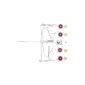 IKEA DIODER multi lighting in colorful;  LED;  4 Pieces