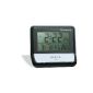 KIENZLE Unisex Quartz Analog Clock LED Display Adapter + black A-00465 (clock)