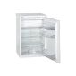 Bomann KS 197 Refrigerator / A ++ / 137 kWh / year / 104 L refrigerator / freezer 14 L / white (Misc.)