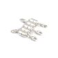 5X magnetic clasp necklace clasp 7mm Versilbert