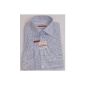 Marvelis Shirt MODERN FIT (Slim Fit) 7752-64-15 blue longsleeve karo (Textiles)