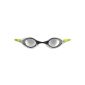 Arena Cobra Mirror Swimming Goggles - Smoke, silver, green (equipment)
