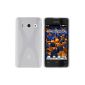 mumbi X TPU Cases Huawei Ascend Y300 shell transparent white (accessory)