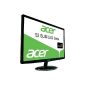 Acer S222HQLCBID 55.9 cm (21.5 inches) Slim LED Monitor (VGA, DVI, HDMI, 2ms response time) black (Personal Computers)