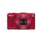 Nikon Coolpix S9700 Compact Digital Camera 16 megapixel LCD 3 