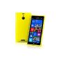 Bingsale TPU Silicone Case Cover Nokia Lumia 1520 Carrying Case yellow (Electronics)