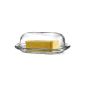 Stable butter dish with small drawbacks!