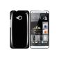 mumbi Cases HTC One shell (hard back) black (NOT HTC One M8) (Electronics)