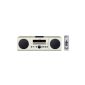 Yamaha MCRB142WH Stereo Bluetooth with FM Tuner / CD / iPod docking station and iPhone White (Electronics)