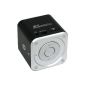 Jaytech 77002423 Bluetooth Mini Bass Cube active speakers (1 piece, 3.5 mm jack, 3 Watt, USB) (Electronics)