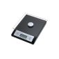 Genie 3623 EDS Digital Briefwaage / kitchen scale from 1 g to 5000 g, made of durable plastic with glass plates, LCD display, black (Office supplies & stationery)