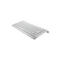 Perixx PERIBOARD-407W DE, Mini Keyboard - USB - 320x140x14mm size - brilliant white - QWERTY layout DE (Accessories)