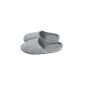 Felt slippers, slipper, unisex, made in Germany, color gray, GR.  37-48 (Textiles)