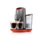 Philips Senseo HD7873 / 50 Twist Kaffeepadmaschine with touch display, Chinese Fire (household goods)