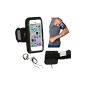 Navitech armband waterproof neoprene, gym / jogging / running (with bracelet reflecting light) Blackberry Torch 9800, 8900 (Electronics)