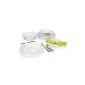Dish set service tableware Combined serving dishes opal white 18 pcs. NEW (household goods)