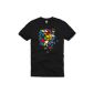 style3 Sheldon Rubik's Cube Man T-Shirt Big Bang Theory (Clothing)