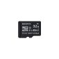 Sony SR 32UYA - Flash-Speichercarte 32GB - (microSDHC / SD-adapter inbegriffen) - 32GB, UHS Class 1 / Class10, microSDHC UHS-I (Personal Computers)