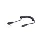 JJC-C Cable remote shutter connection cable 2.5 mm jack (cable, connecting cable) for Canon RS-60E3 Triggertrap and (electronic)