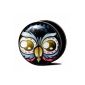 CULT PIERCING - Screw Plug acrylic tunnel Owl Face (Misc.)