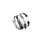 Infinite Love Bracelet Angel Believe Ailles and Pearl and / Infinity / One DIRECTIO - Blue / Silver