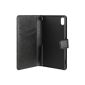 16211 Xqisit slim faux leather case for Sony Xperia Z2 Black