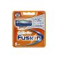 Gillette Fusion Razor Blades - 5 Pack Refills (Health and Beauty)