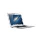 Apple MacBook Air 33,78 cm (13.3-inch) notebook (Intel Core i5 4250U, 1.3GHz, Intel HD Graphics 5000, 4GB RAM, 128GB flash storage) - Model June 2013 (Personal Computers)