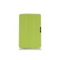 IVSO Slim Smart Cover Style Leather Folio Case Folio Case Cover for Asus ME572C-1A018A 17.8 cm (7-inch) Tablet PC (ASUS MeMo Pad HD7 ME572CL, Smart Cover Green) (Electronics)