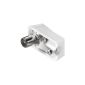 Coaxial rectangular connector 9.5 mm screw fixing (Personal Computers)
