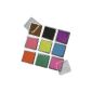 RAYHER - 7854149 - Scrapbooking stamp pad set, 3.5x3.5 cm, set 9 colors mixed (household goods)