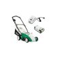 HORCURA cordless lawnmowers S2 • incl. Lit-Ion battery A1 2AH and Chargers LG1 • mulching function