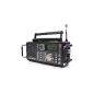 Eton 750 Satellite Receiver AM / FM / LW / SW Band and Black Flying Alarm Clock (Electronics)