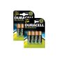 Duracell Rechargeable 2400 mAh AA Batteries - 8-Pack (Health and Beauty)